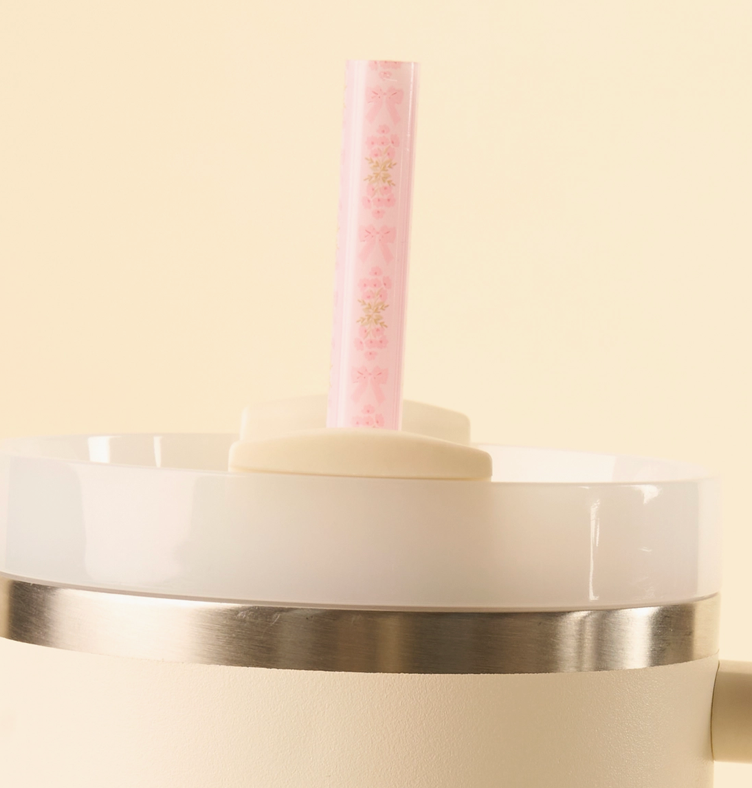 40 oz Tumbler Straw Set-Oh So Fancy Pink- Set of 4
