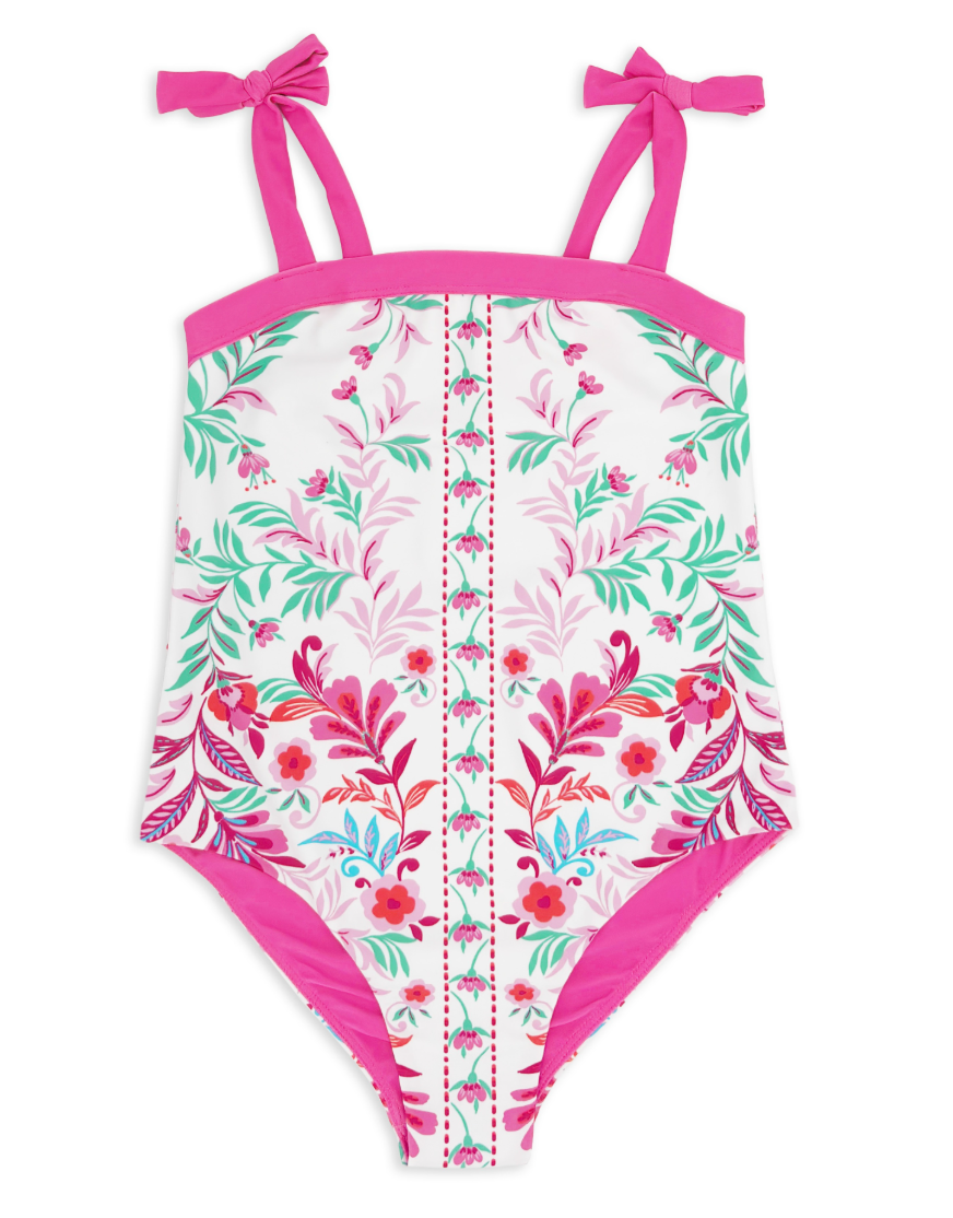 Feather 4 Arrow Island Florals 1 Pc Swimsuit