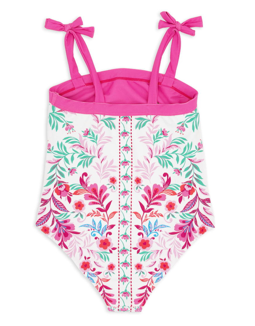 Feather 4 Arrow Island Florals 1 Pc Swimsuit