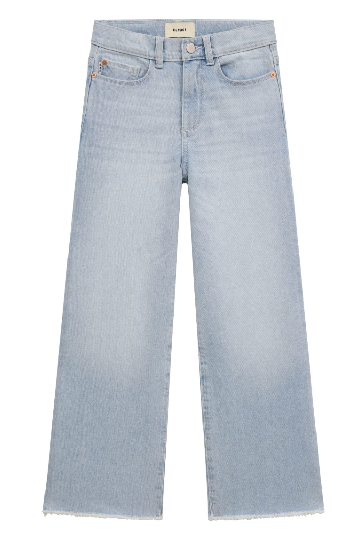 DL1961 Denim Lily Wide Leg Jean - Poolside