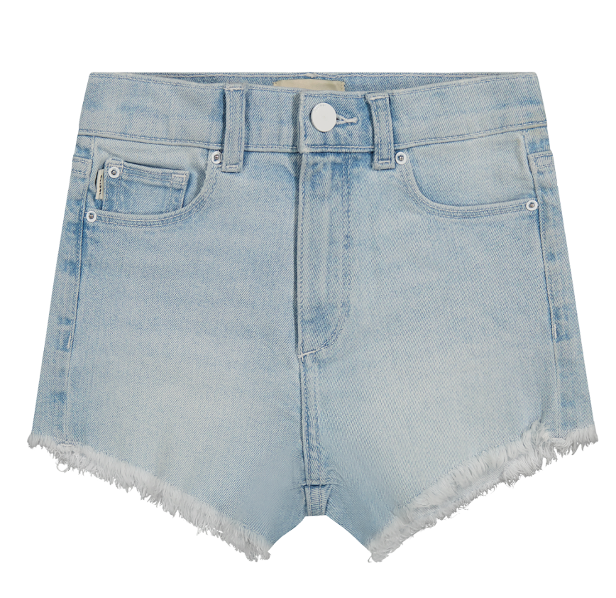 DL1961 Denim Lucy High Rise Cut Off Shorts- Poolside