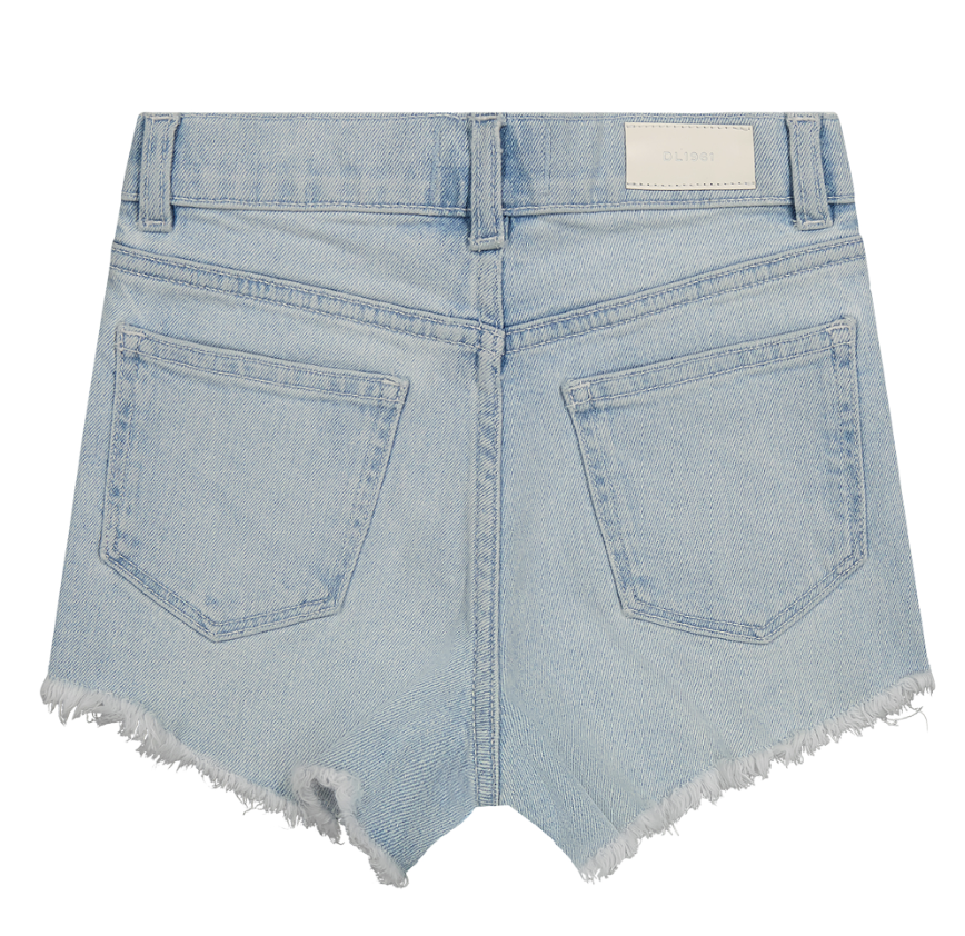 DL1961 Denim Lucy High Rise Cut Off Shorts- Poolside