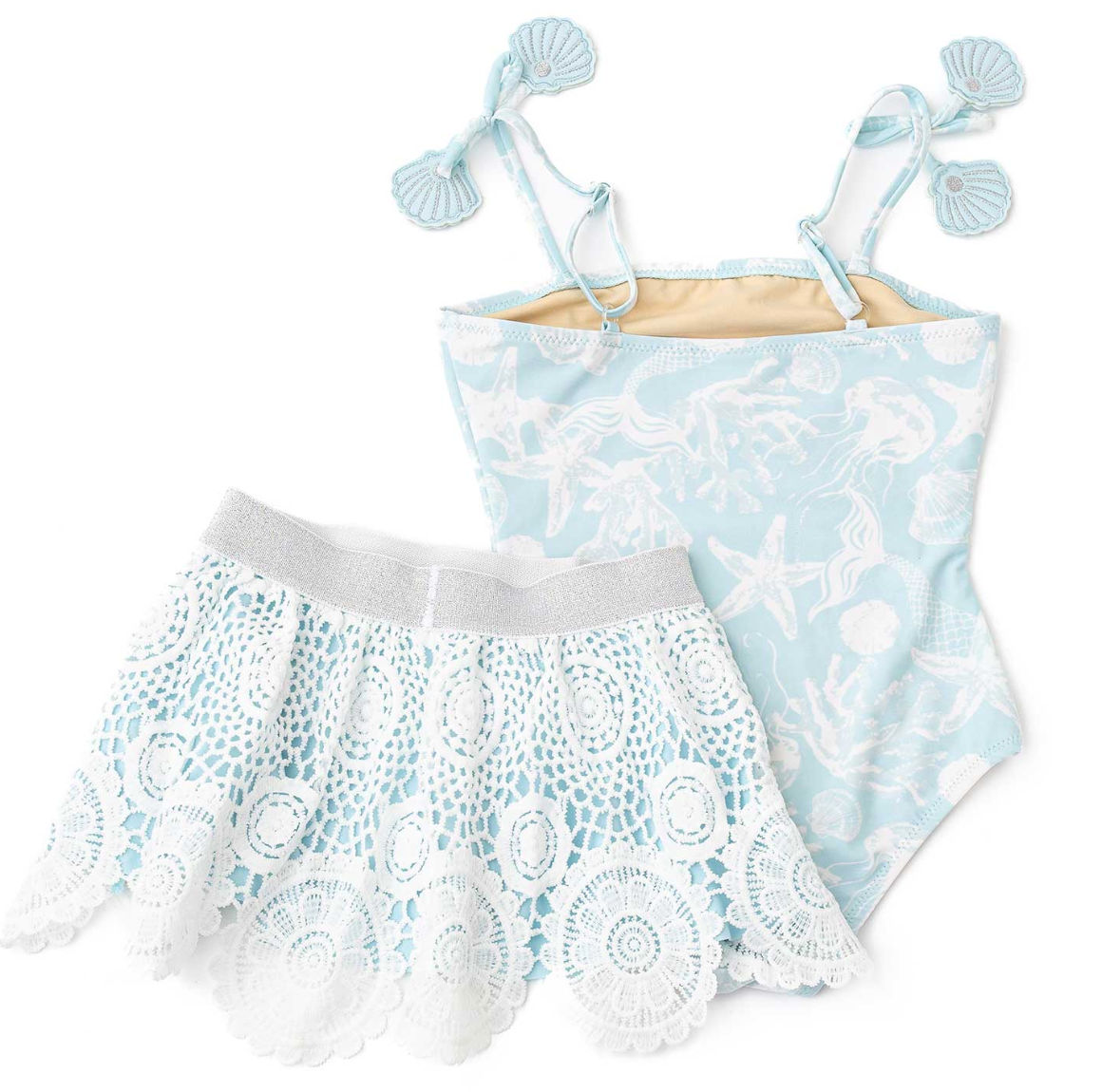 Shade Critters One Piece Swimsuit & Skirt Set - Snorkel.Splash