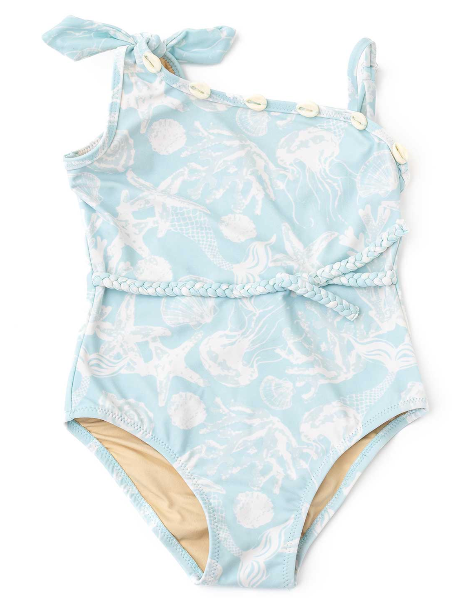 Shade Critters 1 Shoulder One Piece Swimsuit- Snorkel.Splash