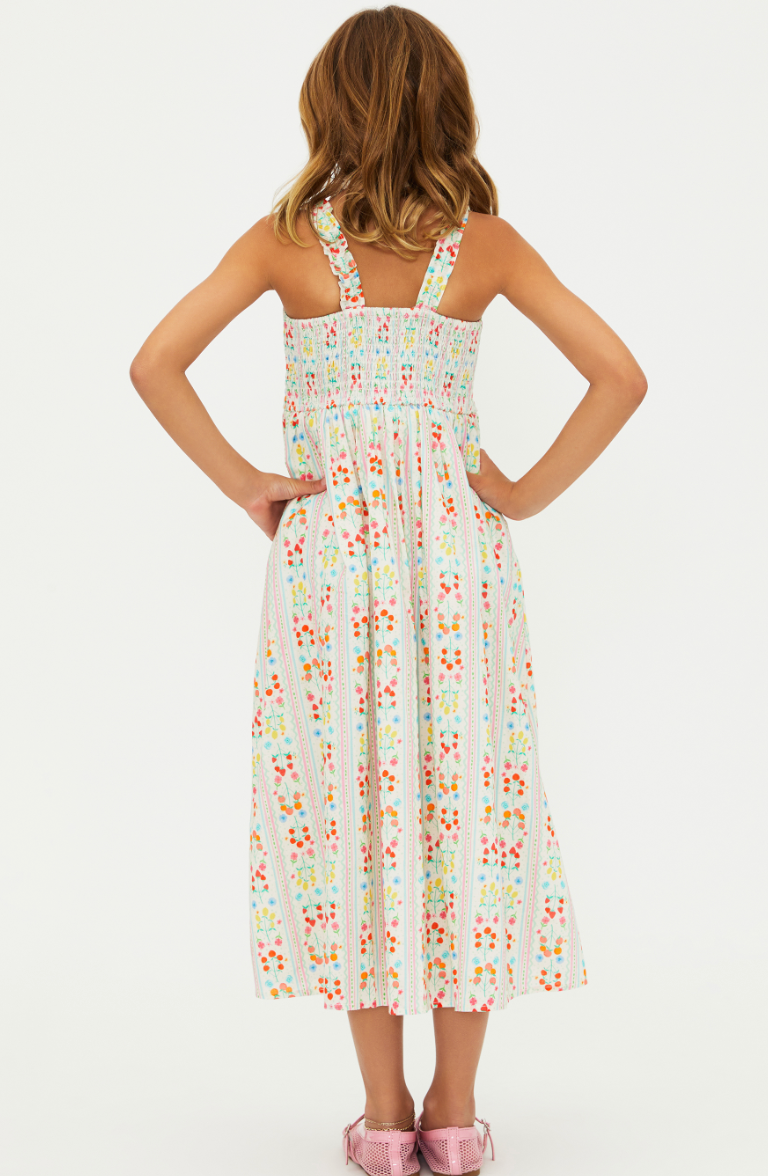 Beach Riot Kids Little Cari Dress- Fruit Blooms