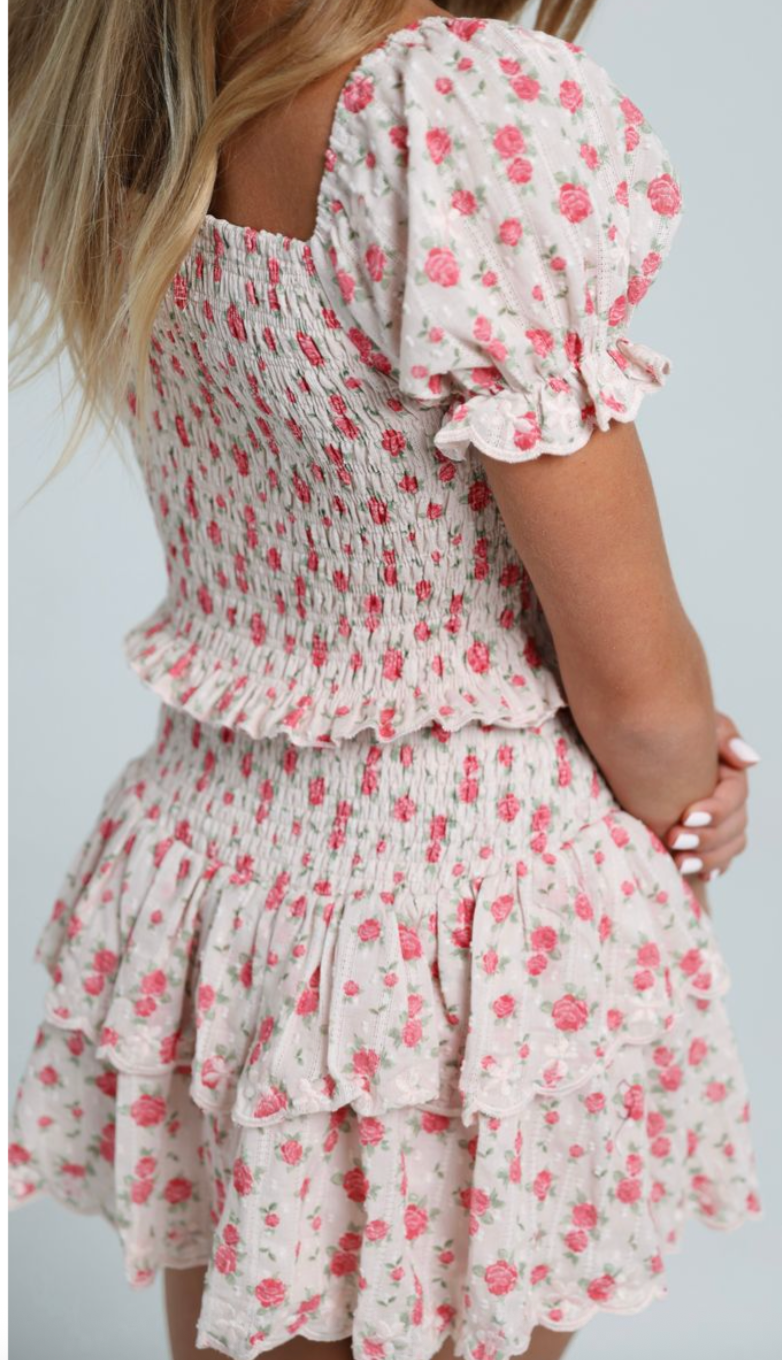 Summer Loving Eden Top- Petite Rose