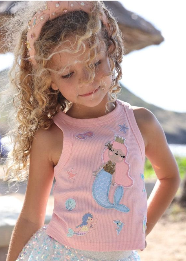 Lola and The Boys Mermaid Patch Tank