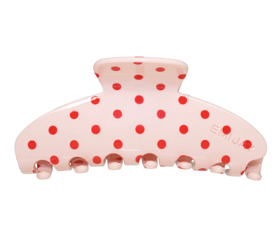 Emi Jay Big Effing Clip - Blush Polka Dot