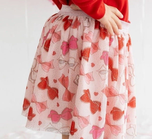 Sweet Wink Bow Love Valentine&#39;s Day Tutu * Preorder*