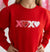 Sweet Wink Xoxo Sequin Patch Valentine's Day Sweatshirt *Preorder*