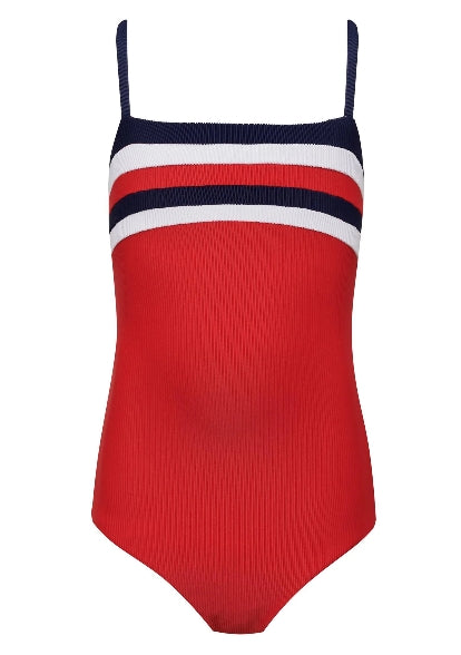 Beach Riot Kids Little Jessa 1pc Swimsuit - Americana