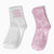 Top Trenz  2 Pack Crew Socks - Love & Hearts