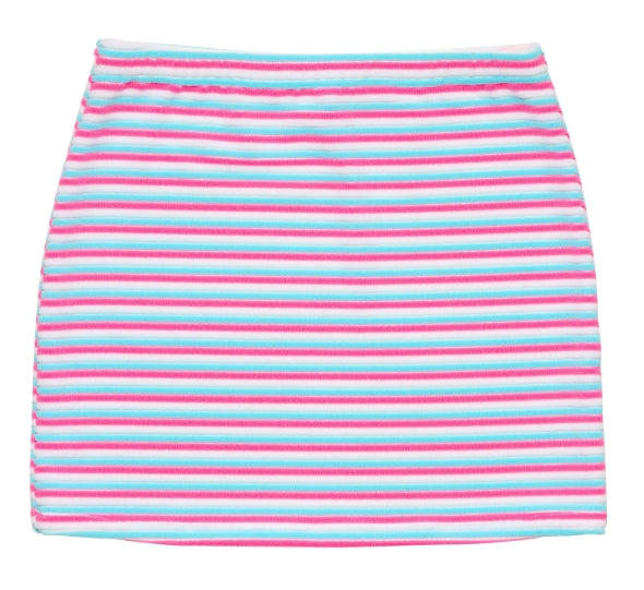 Snapper Rock Tween Sorbet Stripe Swim Skirt/Coverup
