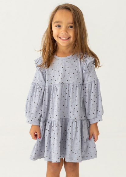 Mabel &amp; Honey Blue Twinkle Twinkle Dress