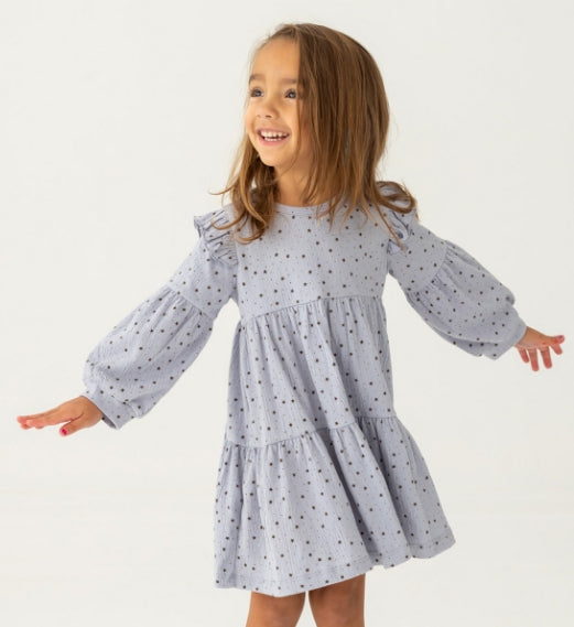 Mabel &amp; Honey Blue Twinkle Twinkle Dress