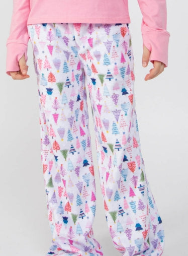 Preppy Goose Lounge Pant -Christmas Tree Print * Tween*