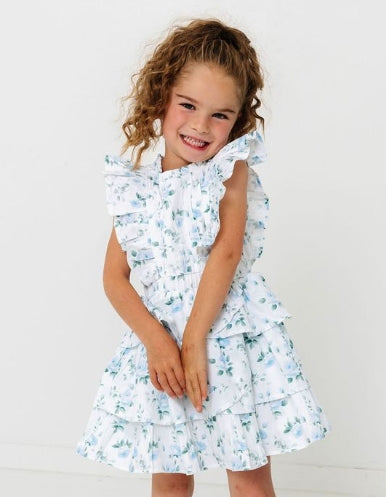 Alto Modas Roses Rebecca Ruffle Dress