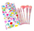 Bari Lynn 6pc Makeup Brush Set - Confetti Sprinkle