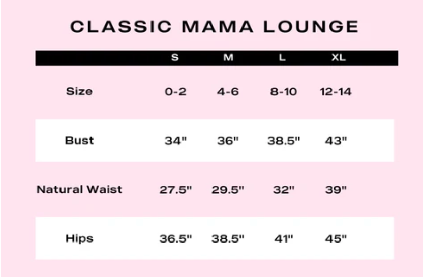 Lev Baby Catalina 2pc Mama Classic Long Sleeve Bamboo PJ Set