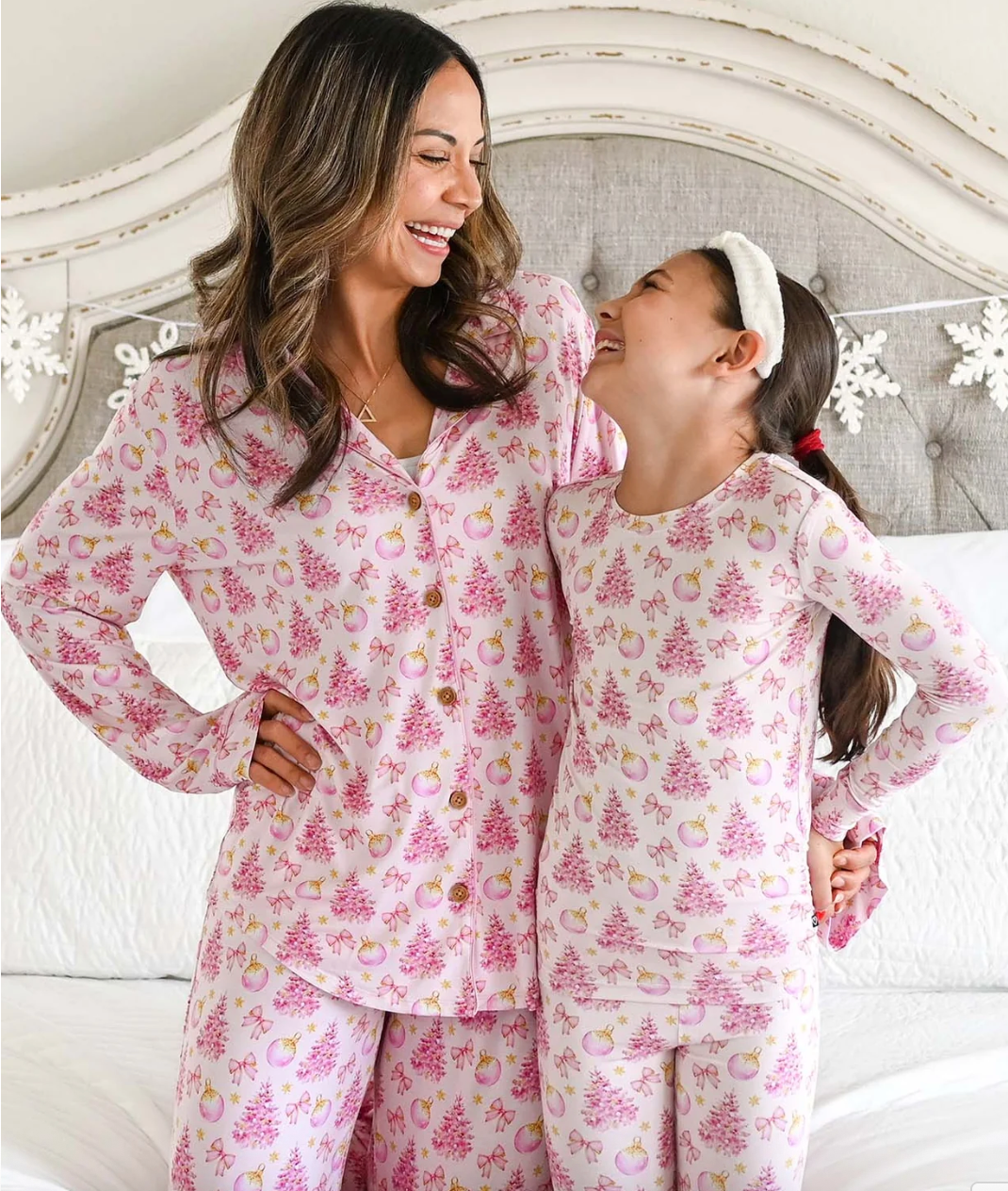Lev Baby Kristina 2pc Mama Classic Long Sleeve Bamboo PJ Set