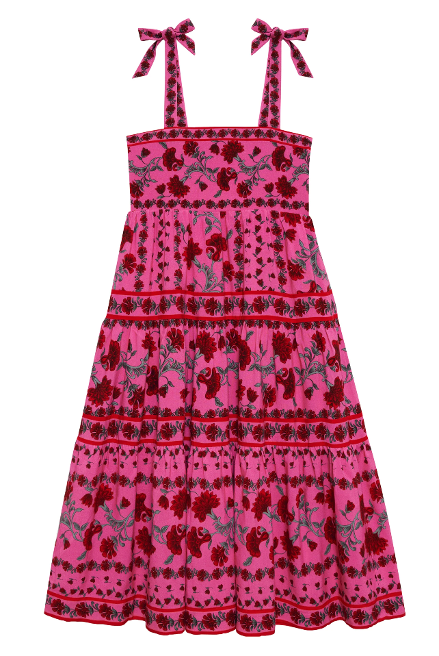 Beach Riot Kids Little Charlotte Dress  - Redwood Floral