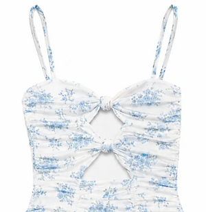 KatieJ NYC Rita Mesh Mini Dress