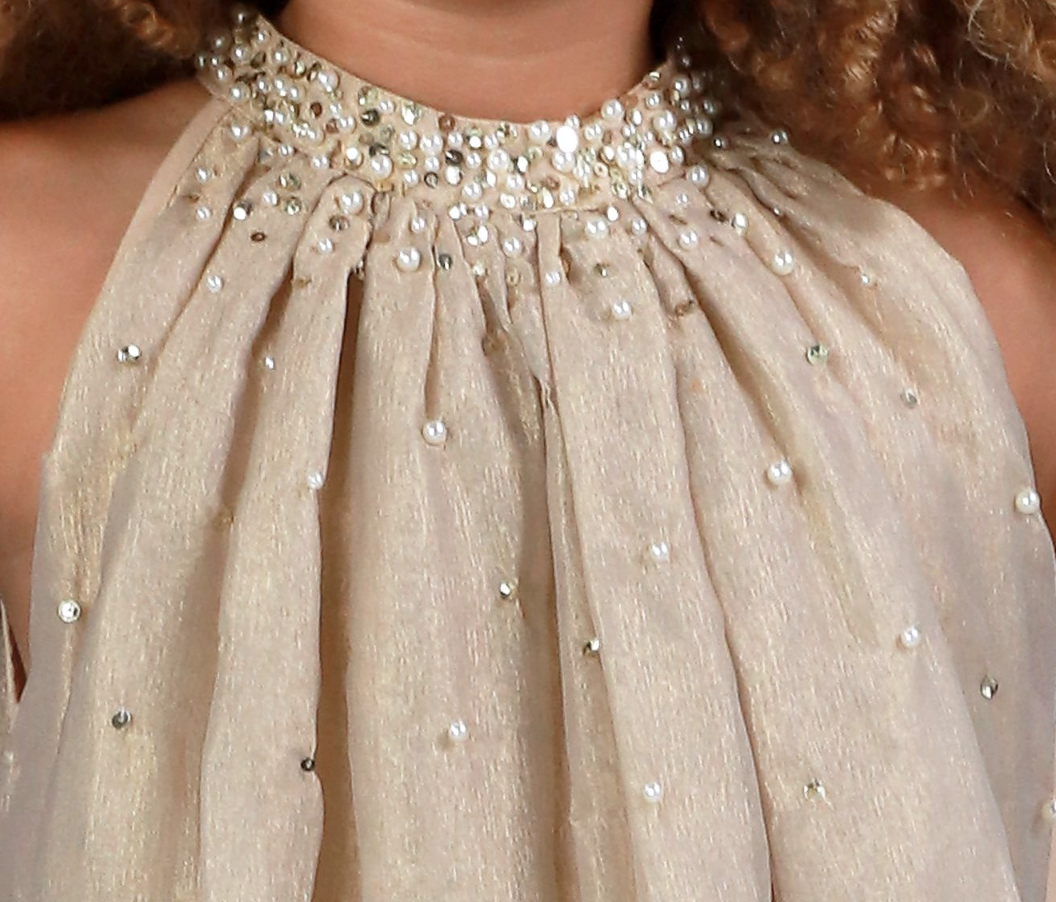 Ooh! La, La! Couture Solene Dress – Gold Shimmer