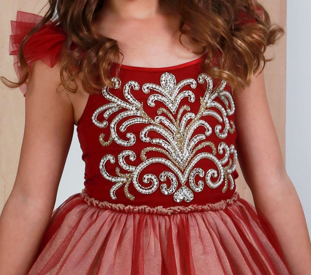 Ooh! La, La! Couture Clara Dress -Berry