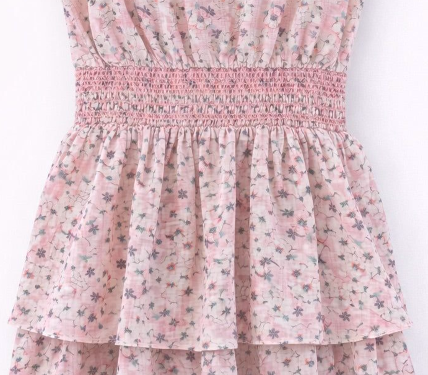 Summer Loving Marigot Dress -Blush Meadow Pink
