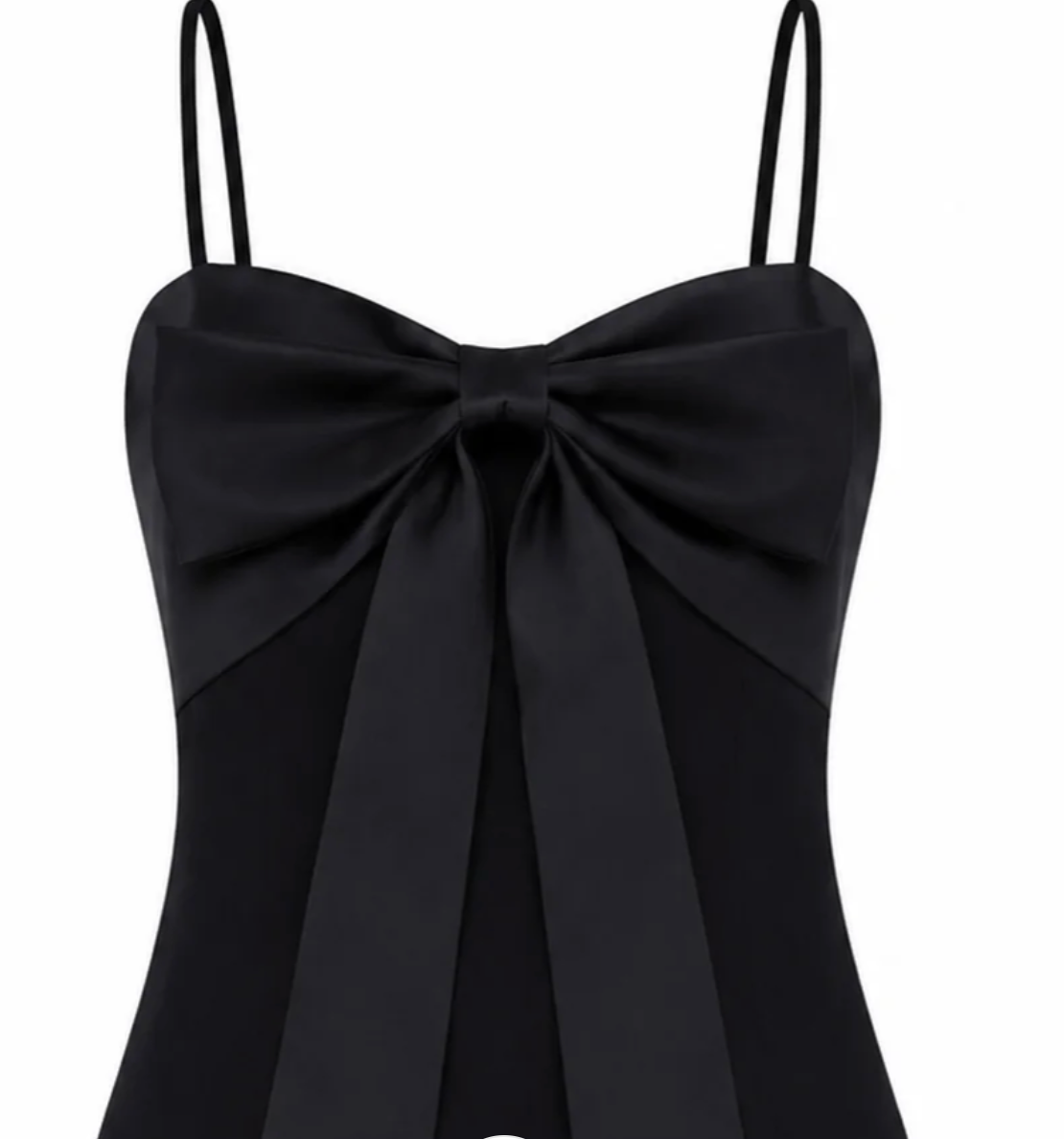 KatieJ NYC Tween Shayla Bow Dress- Black