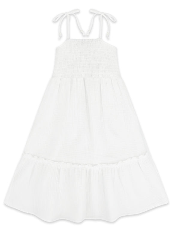 Feather 4 Arrow Harper Dress- White