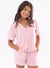 Tweenstyle Knit Loungewear Short Set - Pink