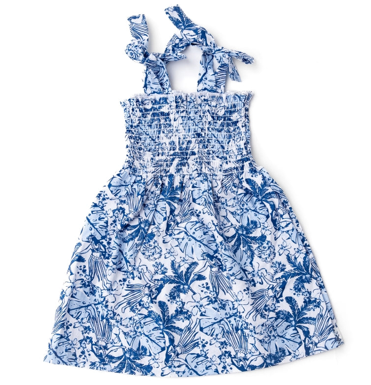 Shade Critters Smocked Dress - Tiki Tides * Preorder*