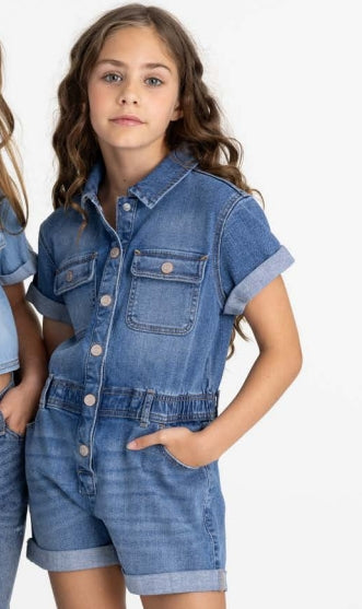 Jordache Denim Romper