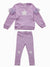 Conjunto de sudadera de dos piezas con estrellas Petite Hailey - Lavanda