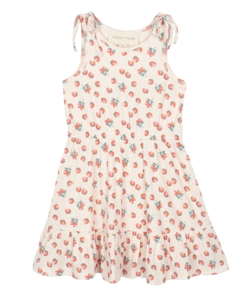 Mabel + Honey Strawberry Sweetheart Dress