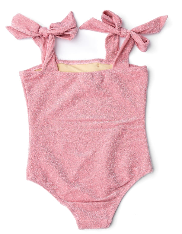 Shade Critters Shimmer Flower 1pc Swimsuit - Coral