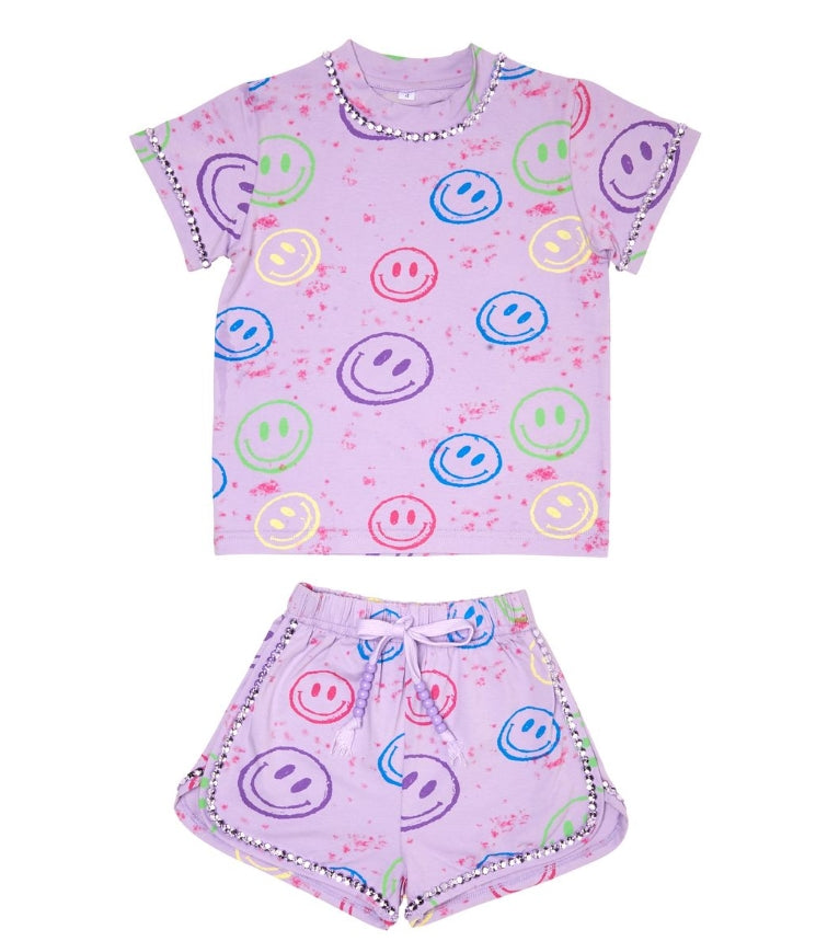 Dreamers Lavender Maddie Smiley Set