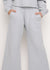 Kaveah Cotton Fleece Wide Leg Pant - Silver Cloud