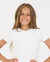 Vintage Havana Kids Ribbed Baby Tee- White