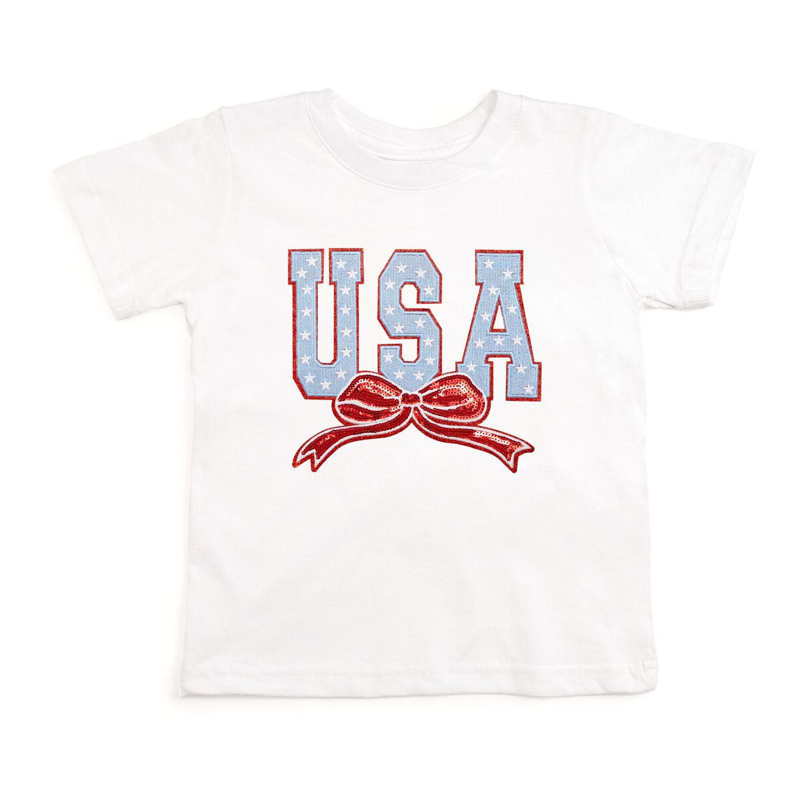 Sweet Wink USA Stars & Bow Patch T-Shirt