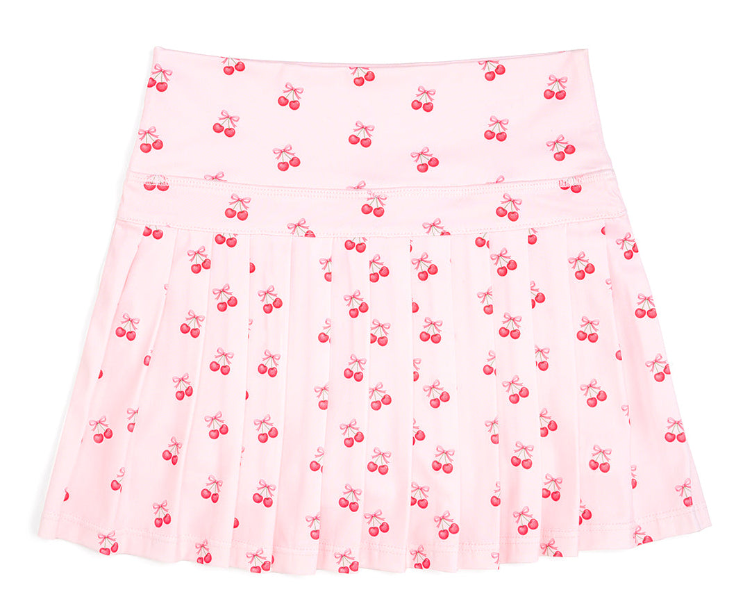 athletic skort from sweet wink with cherry and bows