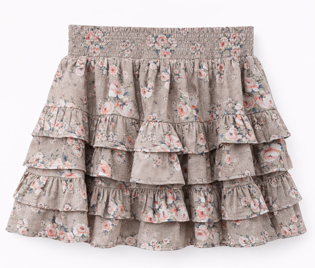 summer-loving-girls-floral-skirt-set-modeled