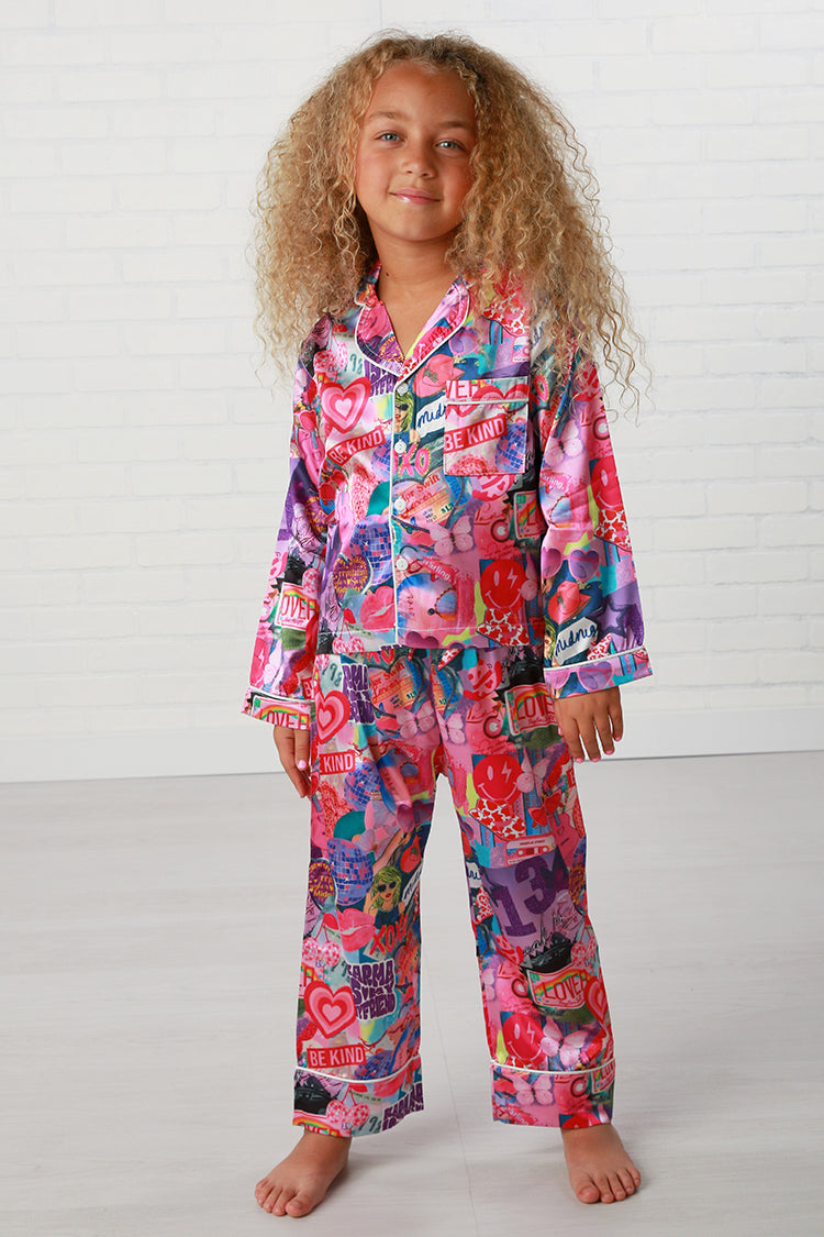 Tweenstyle 2pc Loungewear Set - Swiftie Lover Print 4-14