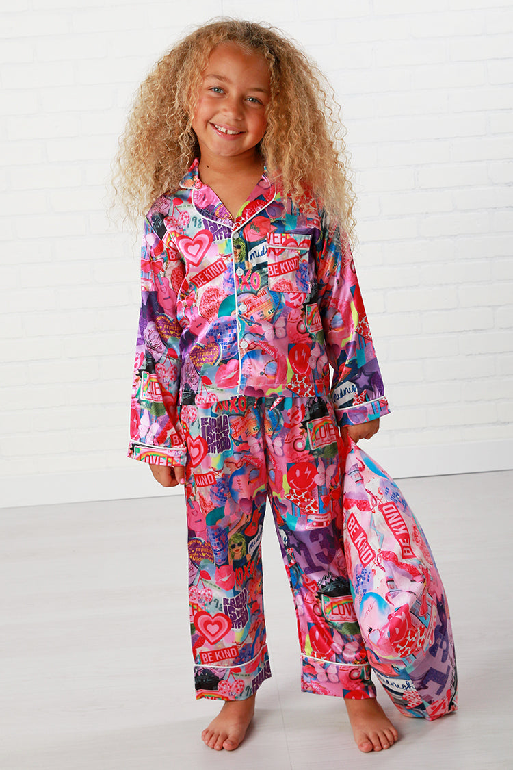 Tweenstyle 2pc Loungewear Set - Swiftie Lover Print 4-14