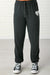 T2Love Black/Silver Heart Graphic Sweatpant