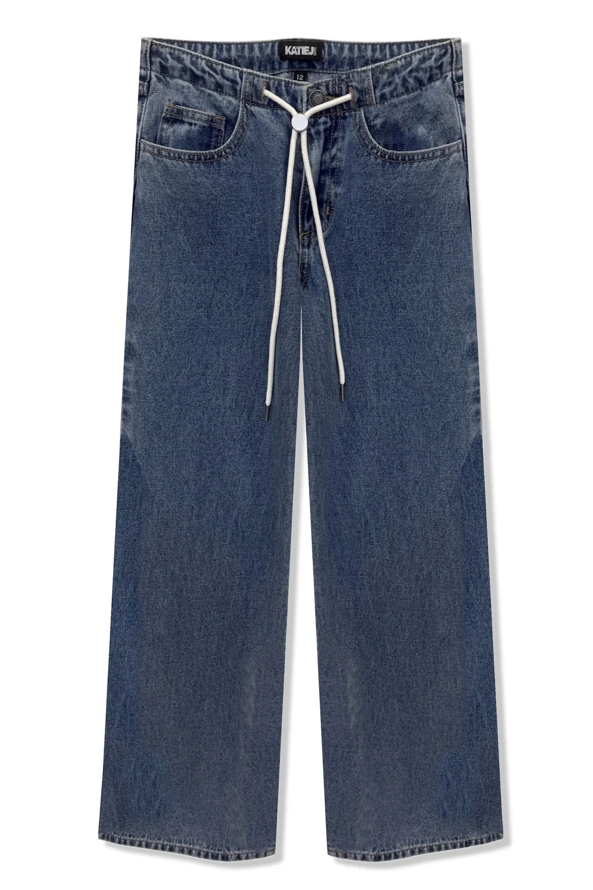 KatieJ NYC Tween Tribeca Wide Leg Jeans