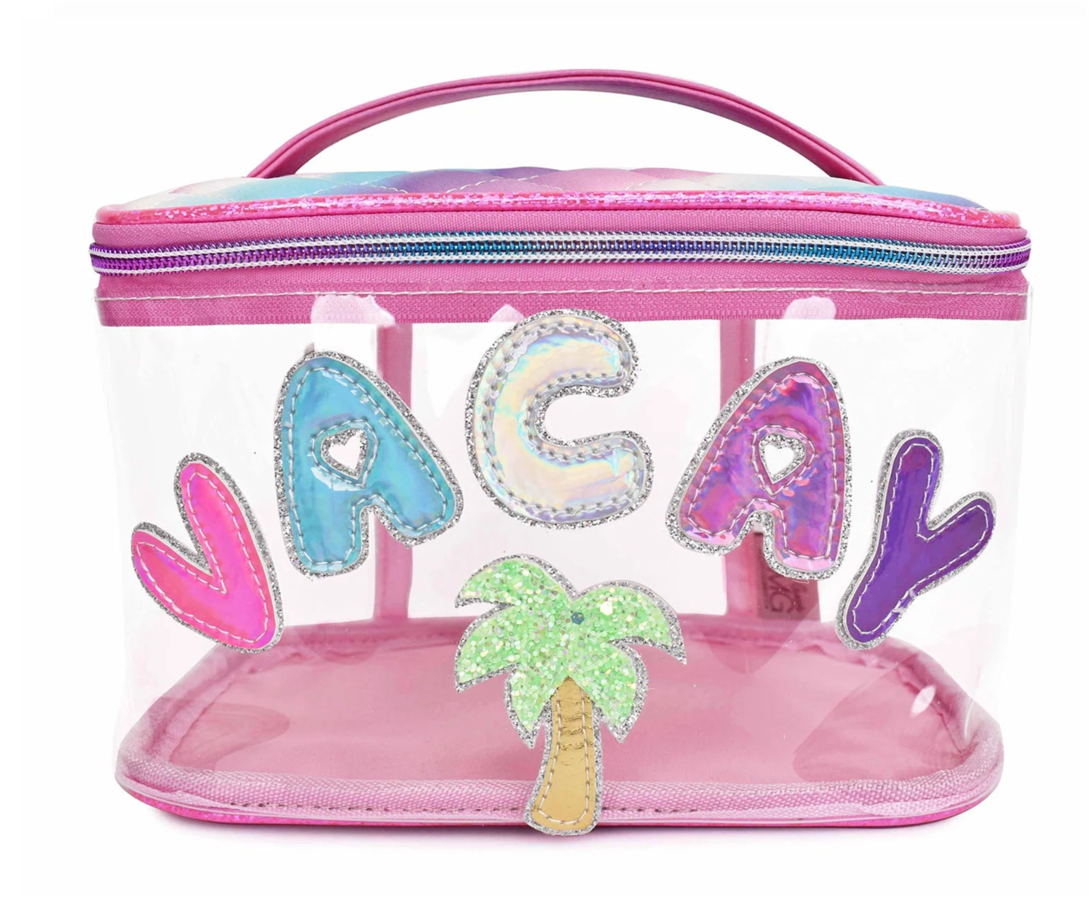 Vacay Clear Glam Organizer Bag