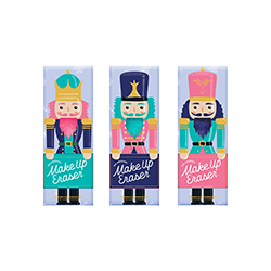 MakeUp Eraser - Nutcracker 3pc Mini -Holiday Gift Set