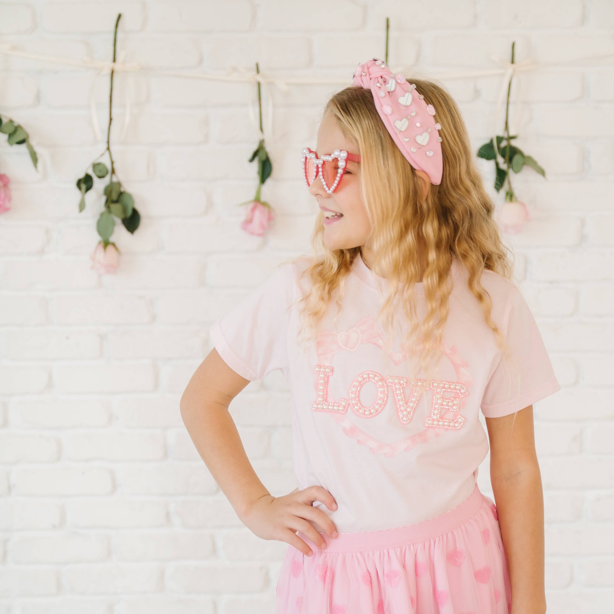 Sweet Wink Pearl Love Patch Tee * Now in Tween Sizes *